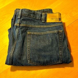 Duluth Trading Company “Ballroom Jeans.” Size 37x32. Denim. Gently worn.